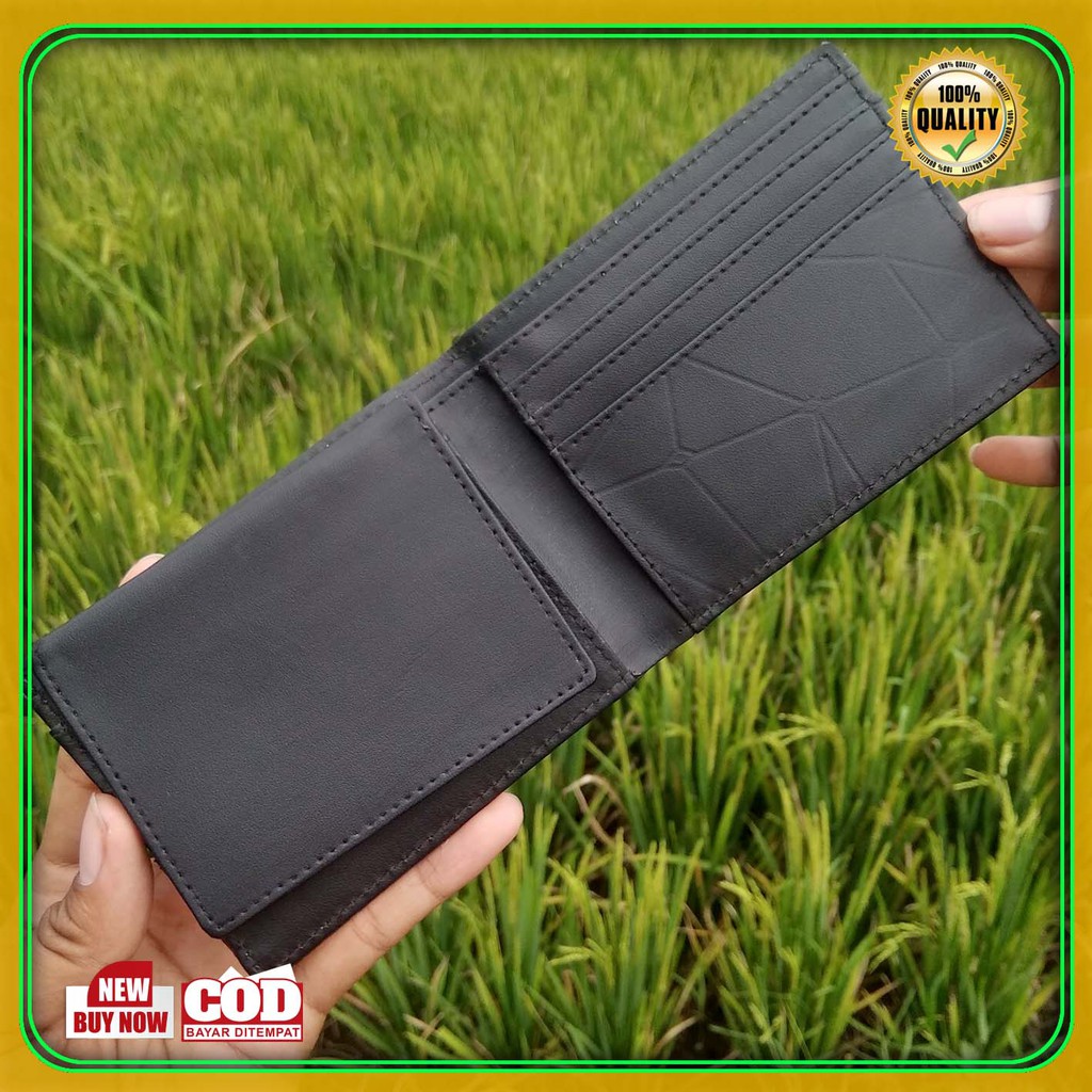 Dompet Kulit sintetik Pria Model Pendek terbaru Best Seller COD