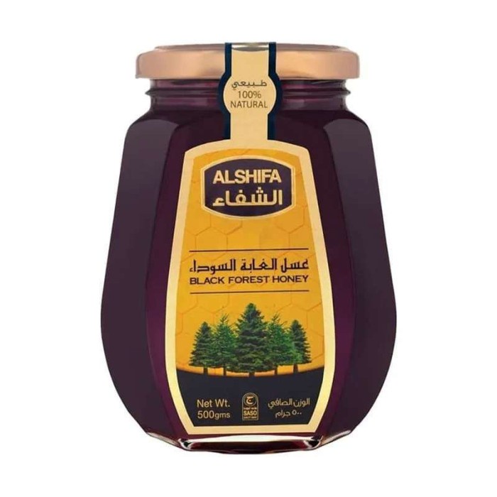 

Alshifa black forest honey 500gr