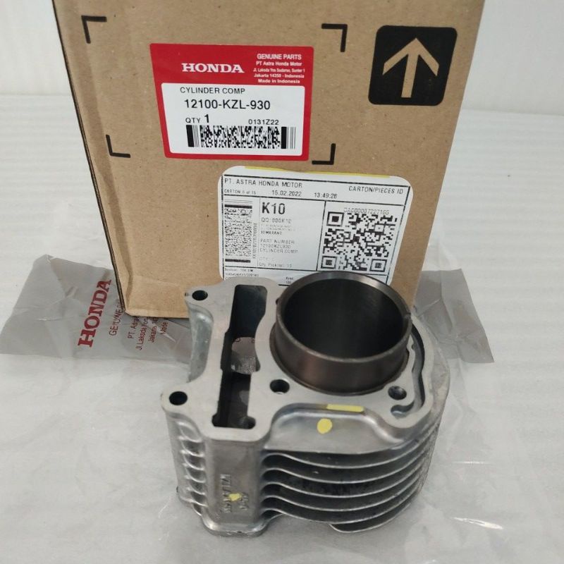 Cylinder Blok block seher comp Honda Beat FI Spacy Scoopy Vario 110 FI Injeksi non esp asli  ORIGINA