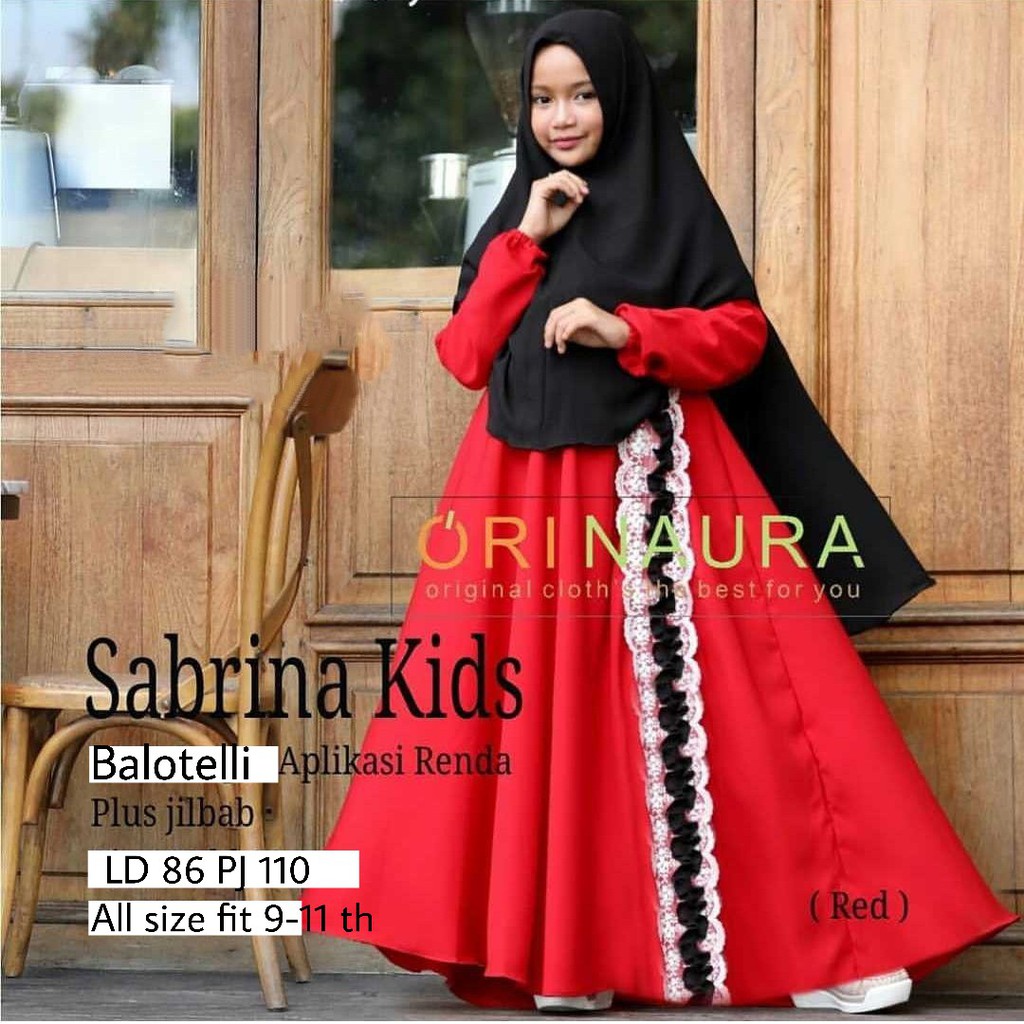 35+ Trend Terbaru Model Baju Gamis Anak Umur 11 Tahun