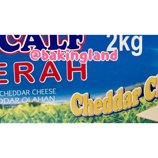 

ⅎ keju Calf cheddar 2kg ☈