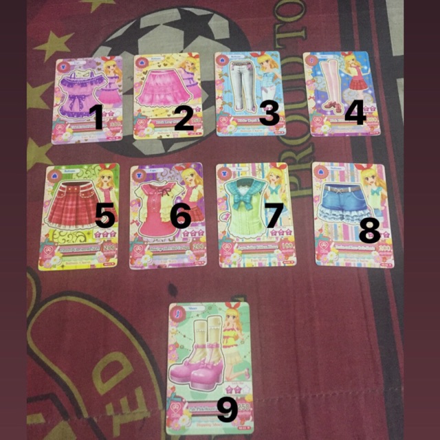 AIKATSU  CARD MURAH ASLI