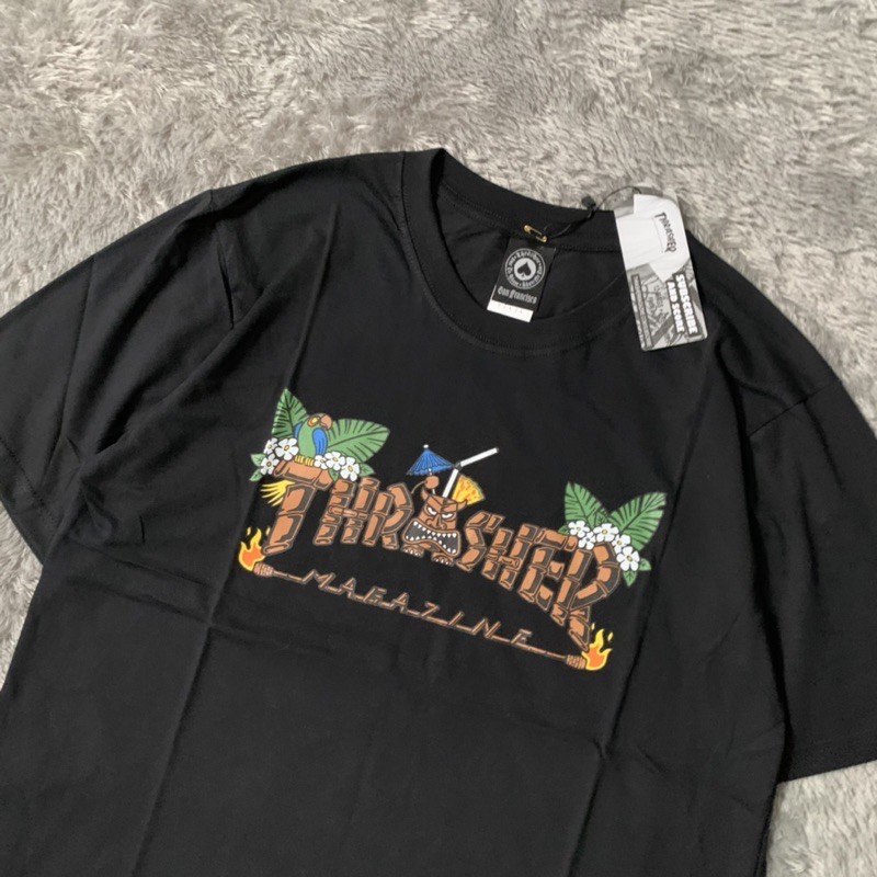 Kaos Tshirt Trasher Surfing Fulltag &amp; Lebel