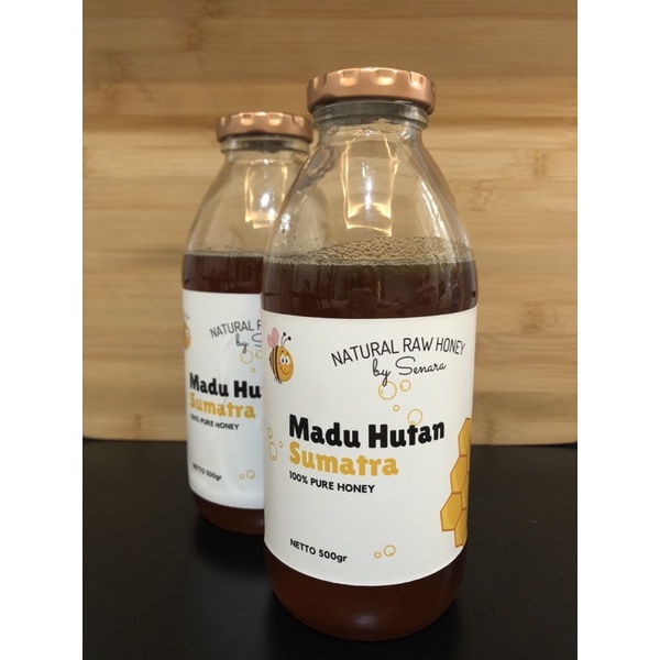 

Natural Raw Honey Hutan Sumatra Madu Hutan Mentah Murni 500gr