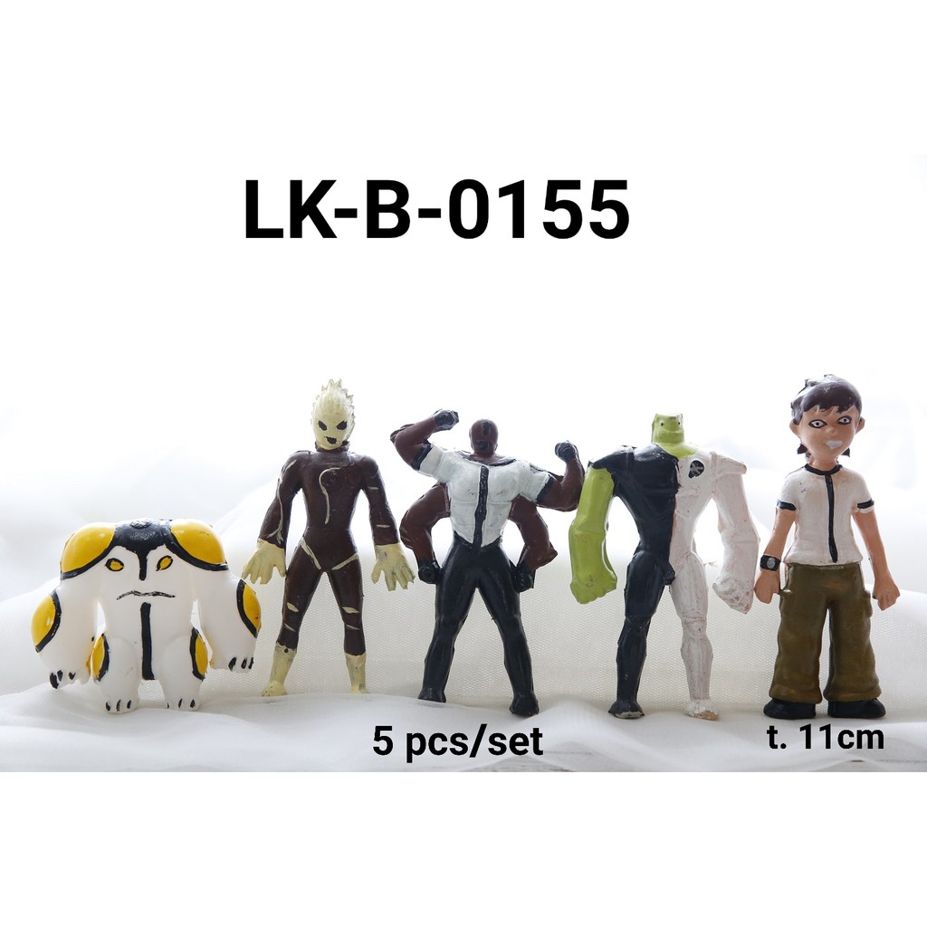 LK-B-0155 Topper mainan KARAKTER lokal Ben 10 ten yamama baking