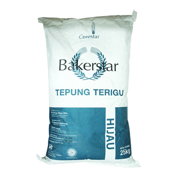 

Tepung Bakerstar Hijau - Repack 1kg