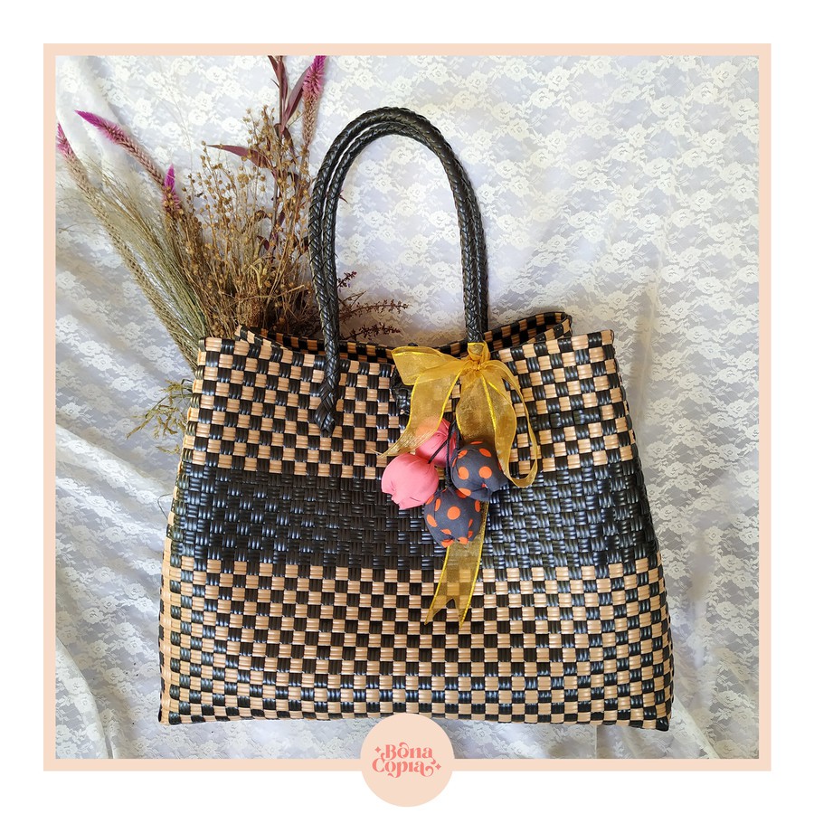 TAS ANYAMAN JALI-JALI PREMIUM UKURAN XXL (READY) - BONACOPIA