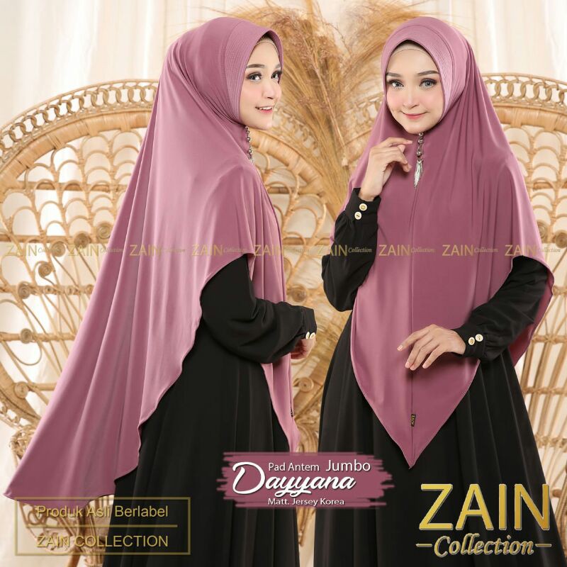 jilbab khimar dayyana jumbo original zain | JA-ungumuda