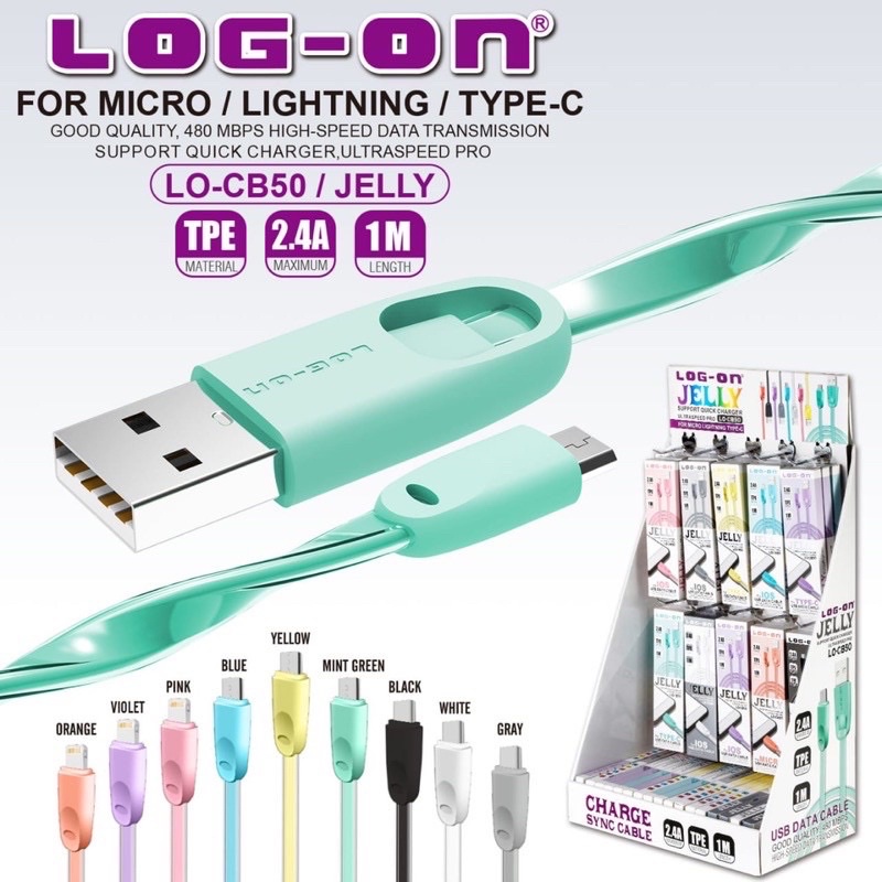 PROMO KABEL DATA LOGON HIGHSPEED CB38 CB50 SMART IC