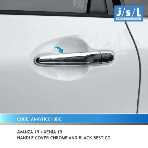 Cover handle Avanza Xenia 2019 Standard Black Chrome