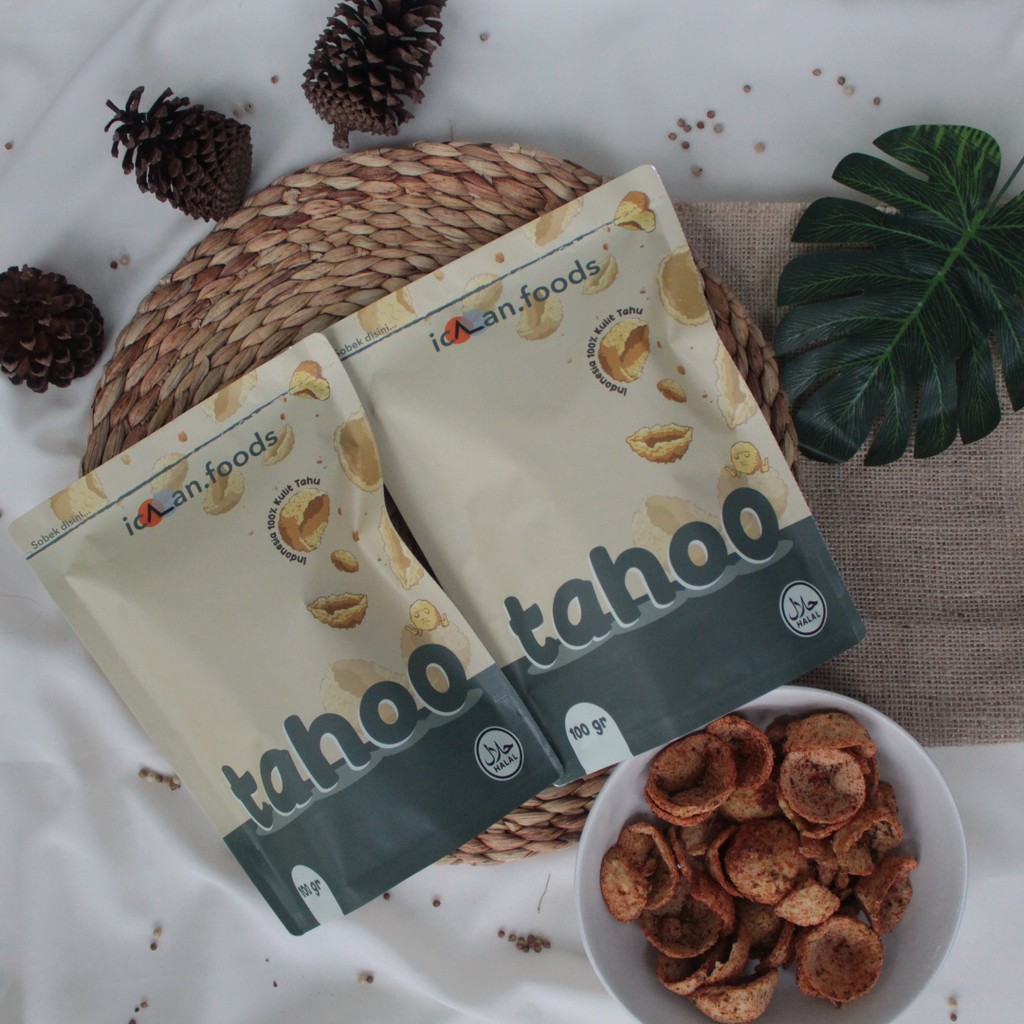 

Cemilan Pedas Instan Tahoo 100 gram kekinian khas Bandung