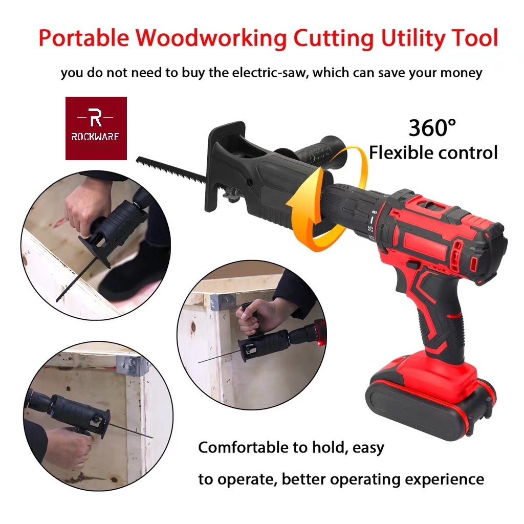 ROCKWARE RW-CSCH01 - Reciprocating Curve Saw Conversion Head