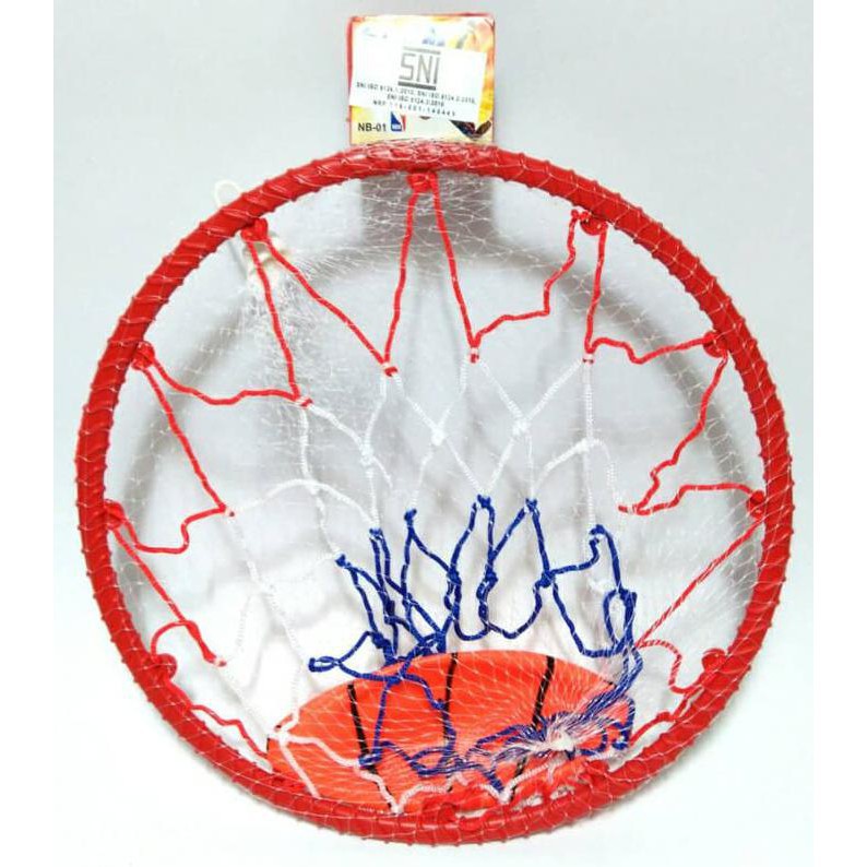 SALE 8.8 Mainan Ring Basket RING HH + Bola Karet Pompa / Permainan Edukasi Anak Laki Laki Outdoor Olahraga