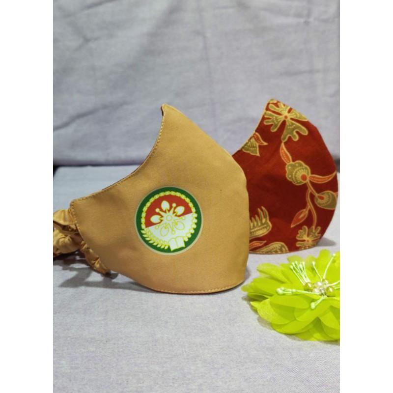 Masker Dharma Wanita Persatuan (DWP) 3 Ply