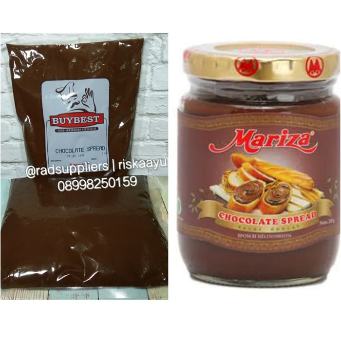 

Chocolate Spread Marizza 1kg- Kemasan ekonomis 1kg- Best Product!