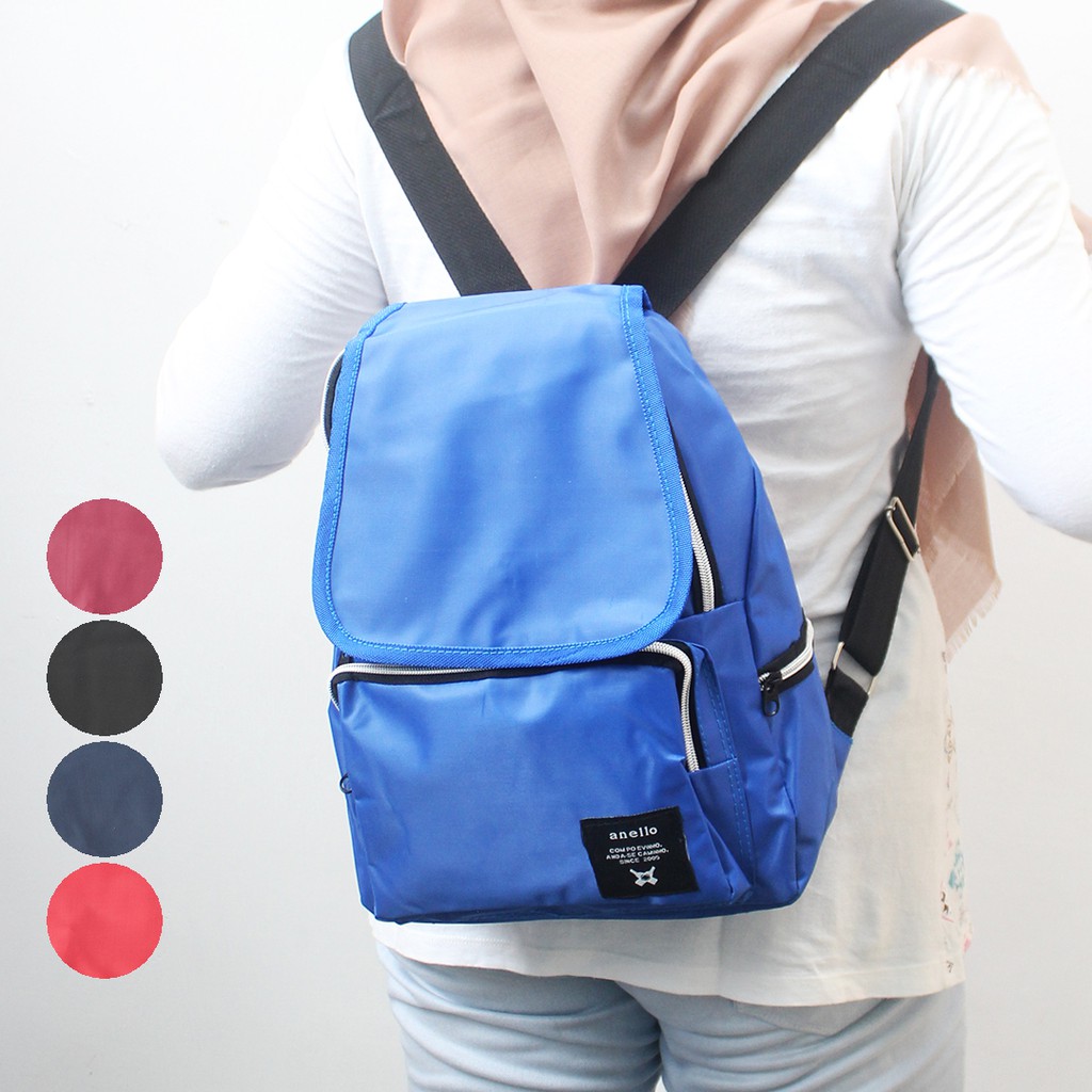 Tas Ransel Wanita Fashion Modis Anti Air Tas Gendong  Cewek Stylish Bacpack Parasut Murah Buat Jalan