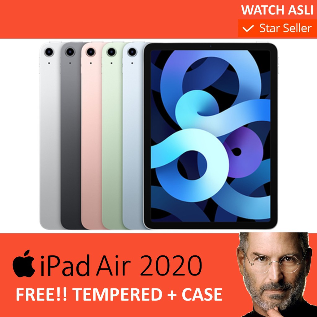 Apple iPad Air 2020 10.9 Inch Gen 4 256GB 64GB WiFi Only