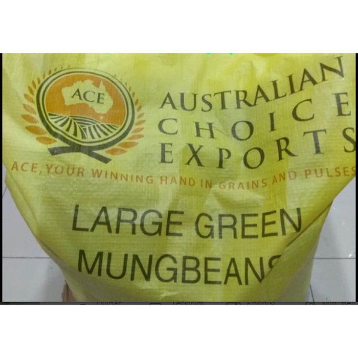 

Q1254521 Kacang Hijau Import Australia Large Green Mung Beans 200G Dw51Sqs