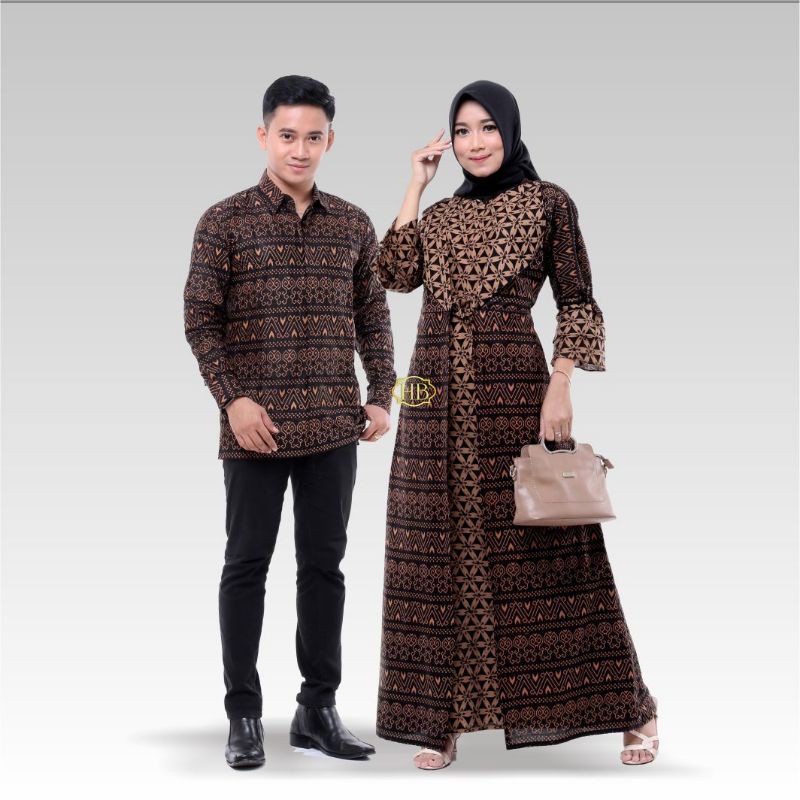 Maura Couple - Sania Ruffle Batik Couple Ori Ndoro Jowi Garansi Termurah Shopee - KEBAYA COUPLE 2728