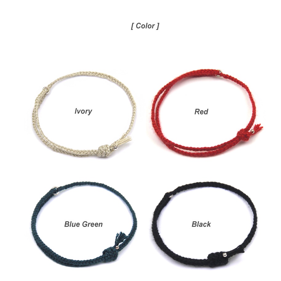Kpop BTS Bracelet Jungkook V Kim Tae Hyung Hand Rope Hand-woven