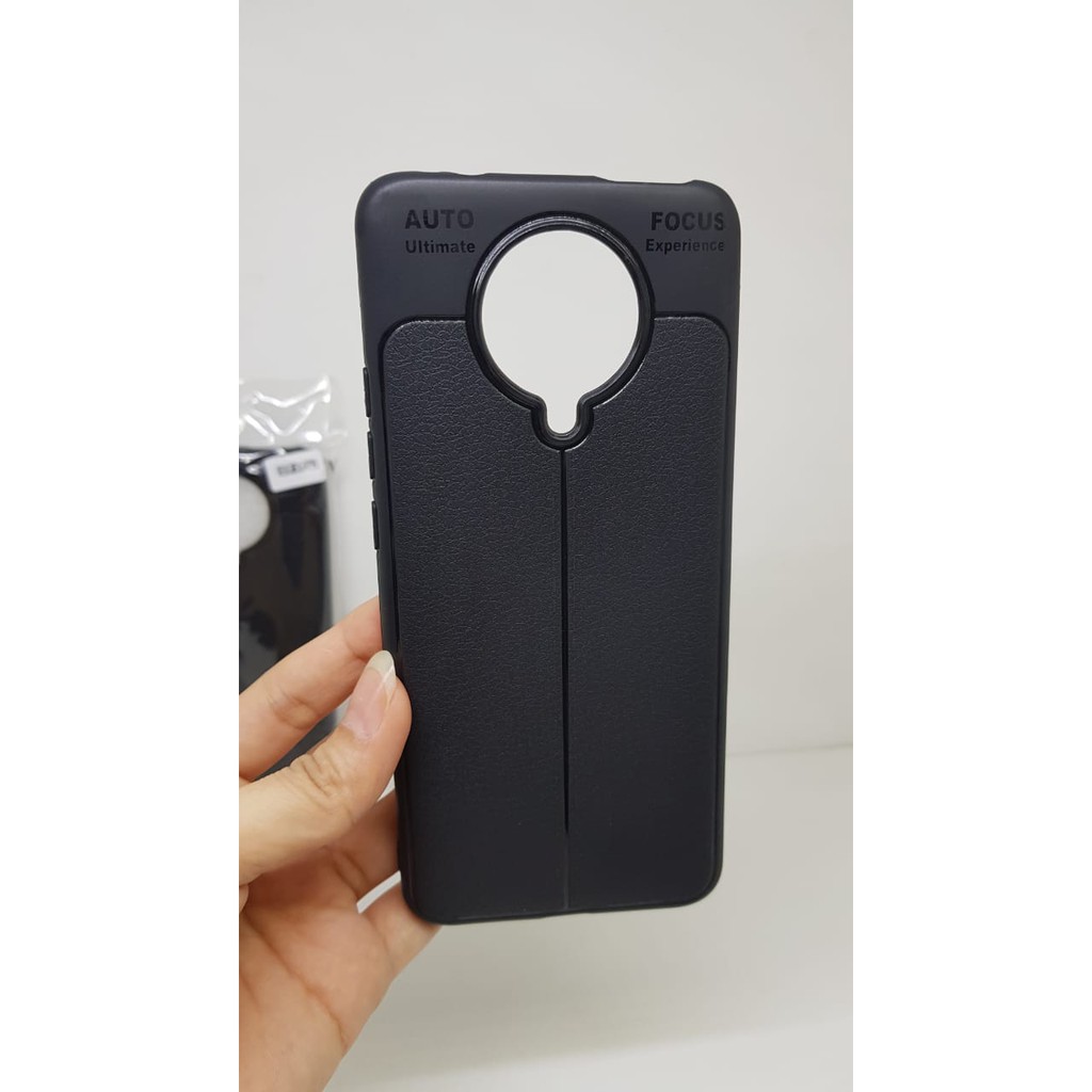 Auto Fokus Xiaomi Poco F2 Pro 6.67 inchi Leather Soft Case Pocophone F2 Pro AUTOFOCUS Motif Kulit Je