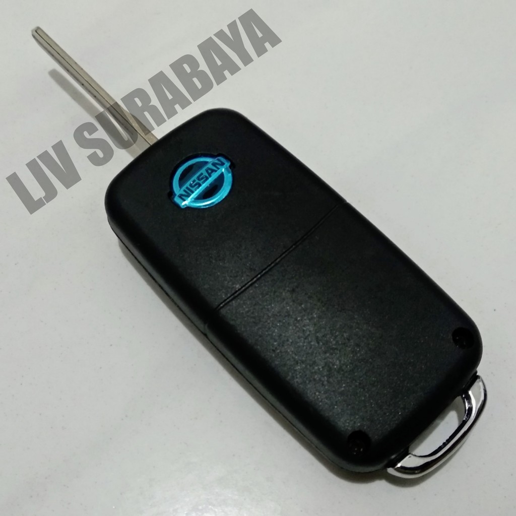 casing kunci flip key model lipat 3 tombol nissan grand livina xtrail