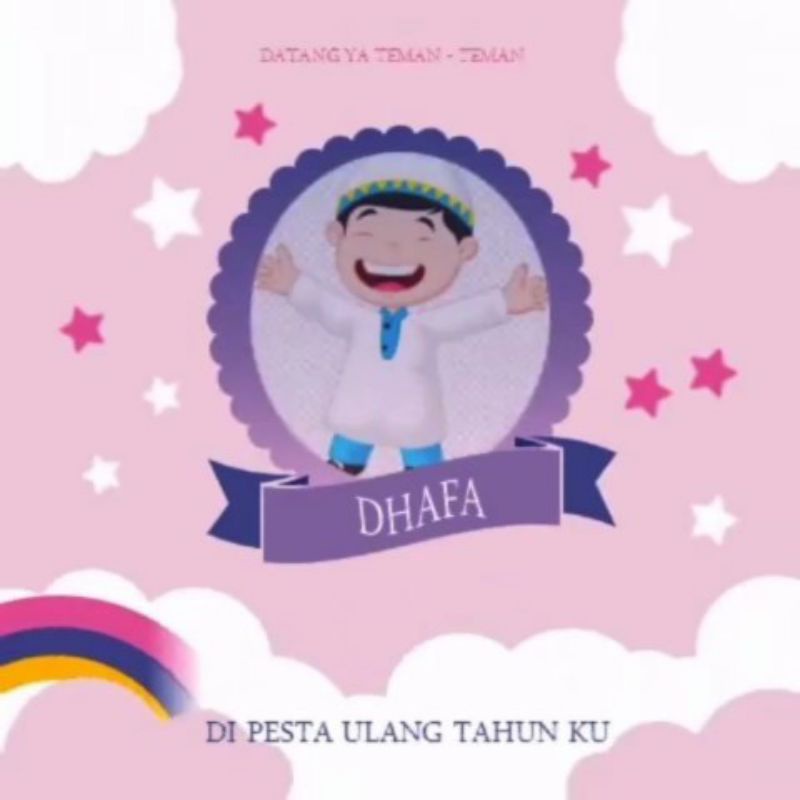 Undangan Digital Ulang Tahun Anak