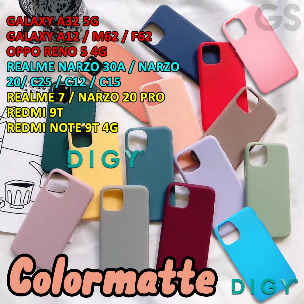 REALME 7 PRO 7 NARZO 20 PRO 7i C17 C11 NARZO 30A NARZO 20 C25 C12 C15  Silicon Case Polos Candy