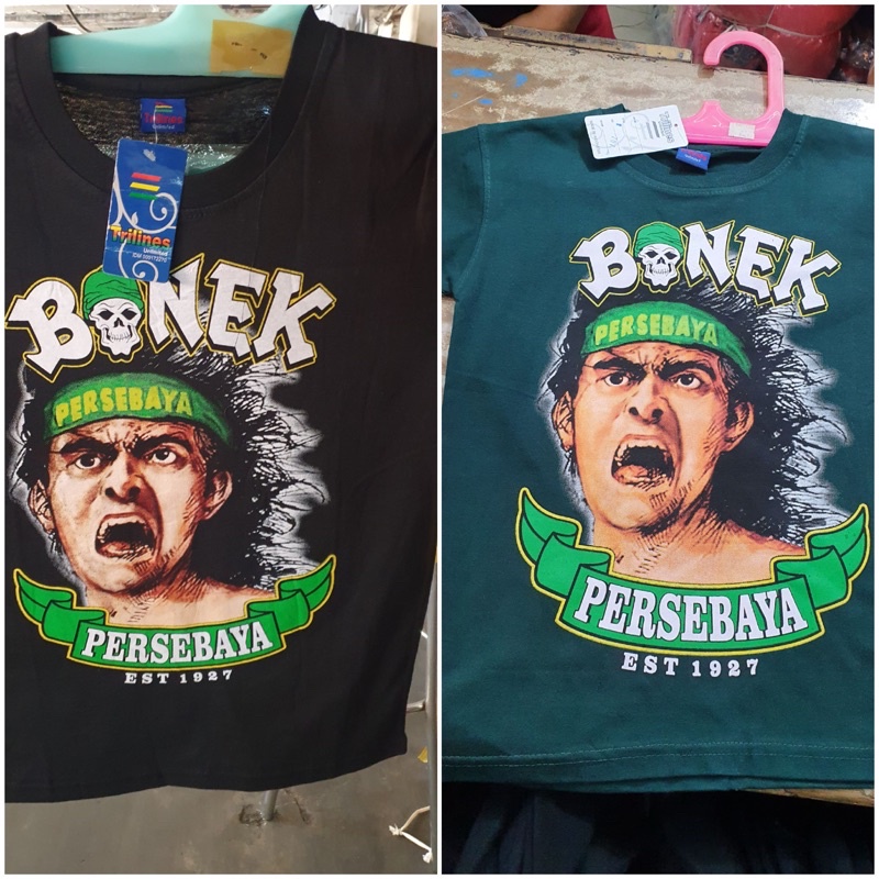 Kaos Bonek Anak Persebaya 5-13 thn