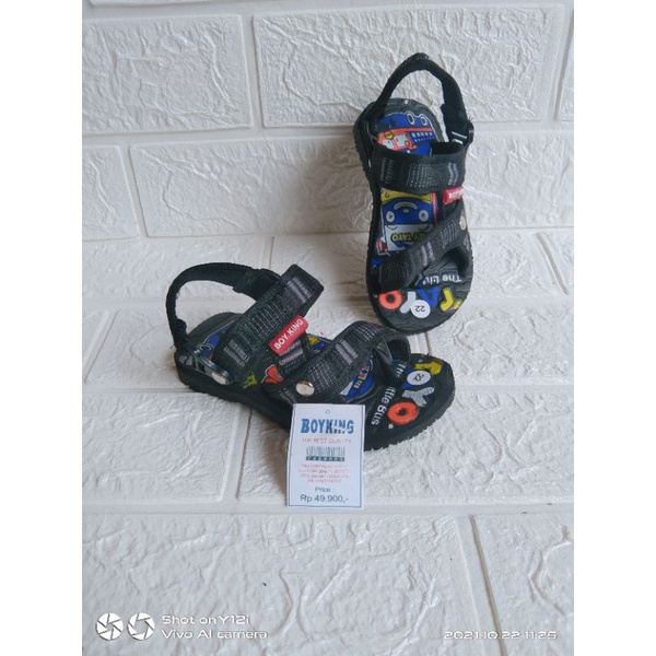 sandal gunung anak termurah size 21-32 tayo boyking