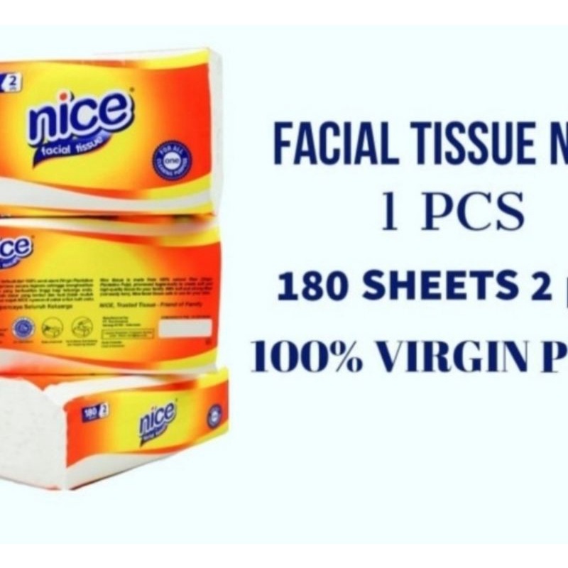 Facial Tissue Nice 1 Pcs isi 180 Sheets