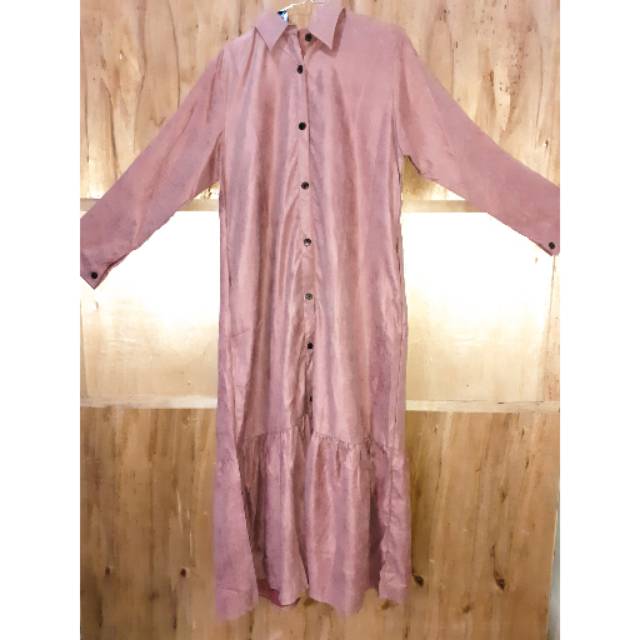 Gamis Busana Muslim Corduroy