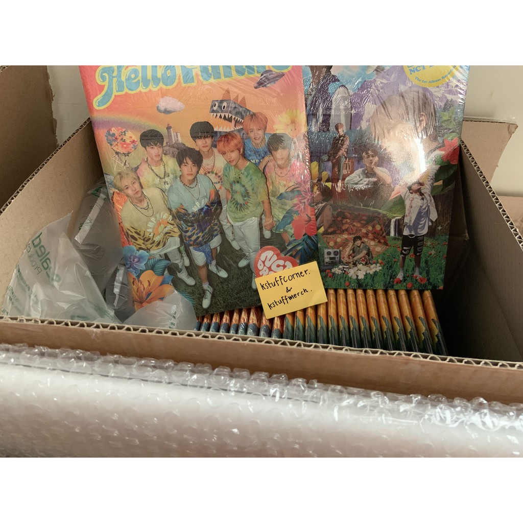READY STOCK ALBUM NCT DREAM - HELLO FUTURE (+ Rolled Poster) & Haechan Photocard, Jaemin Agent
