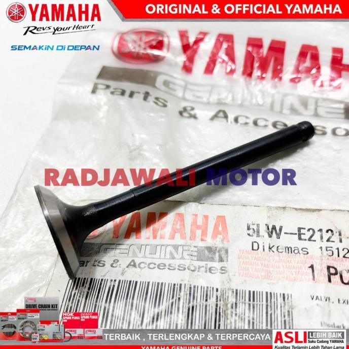 Payung Klep Exhaust Mio Sporty Smile Soul Nouvo Fino Karbu Asli Yamaha