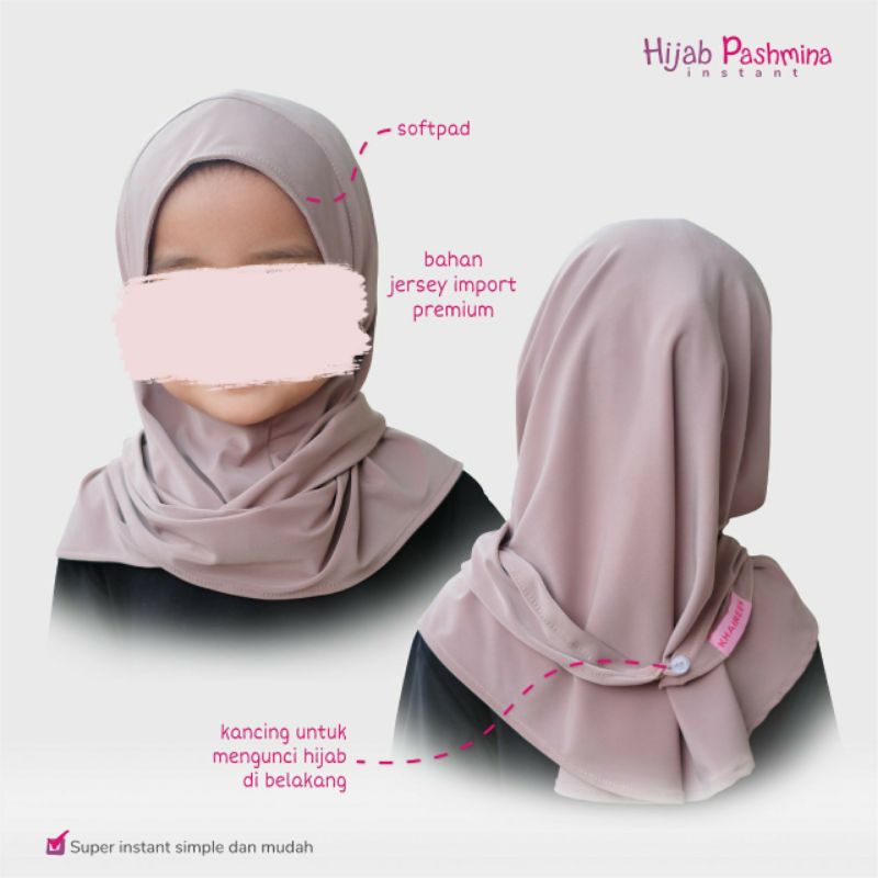 Hijab Pashmina Instan by Khaireen
