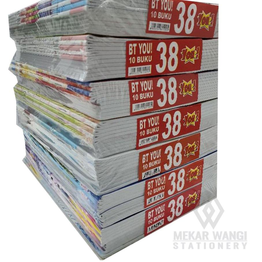 

Buku tulis You fancy gambar 38 Lembar - 1 Pack isi 10 Buku ホ