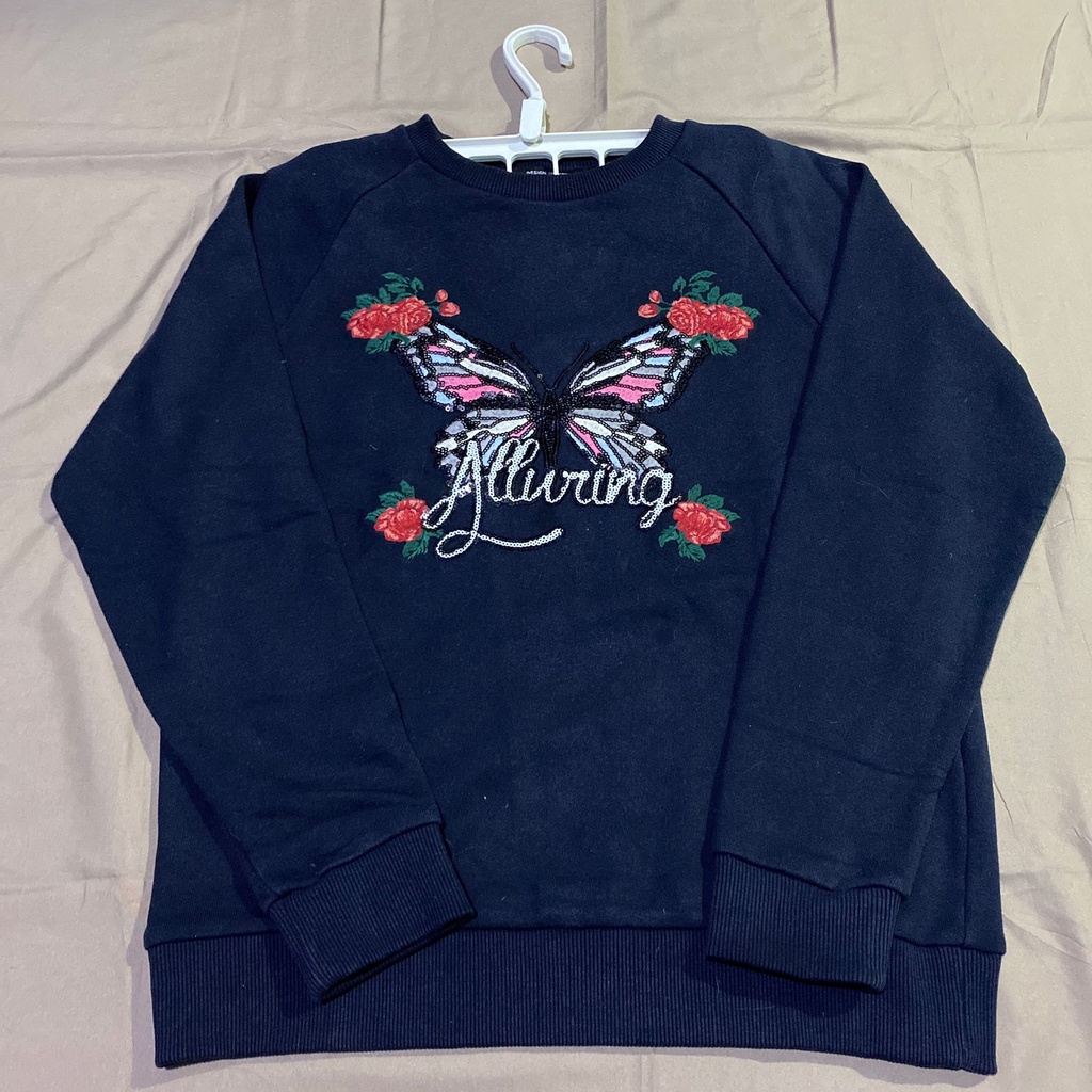 Crewneck Design United Navy Branded Original Second Murah