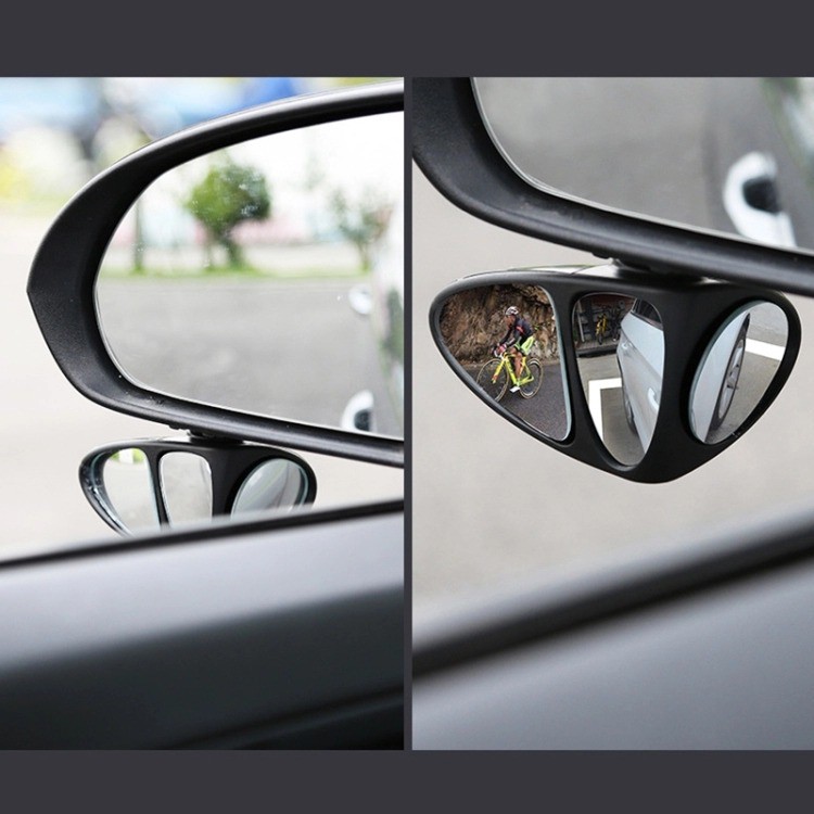 New Triple Blind Spot Mirror Wide Angle |  Kaca Spion 3 Sudut Tambahan