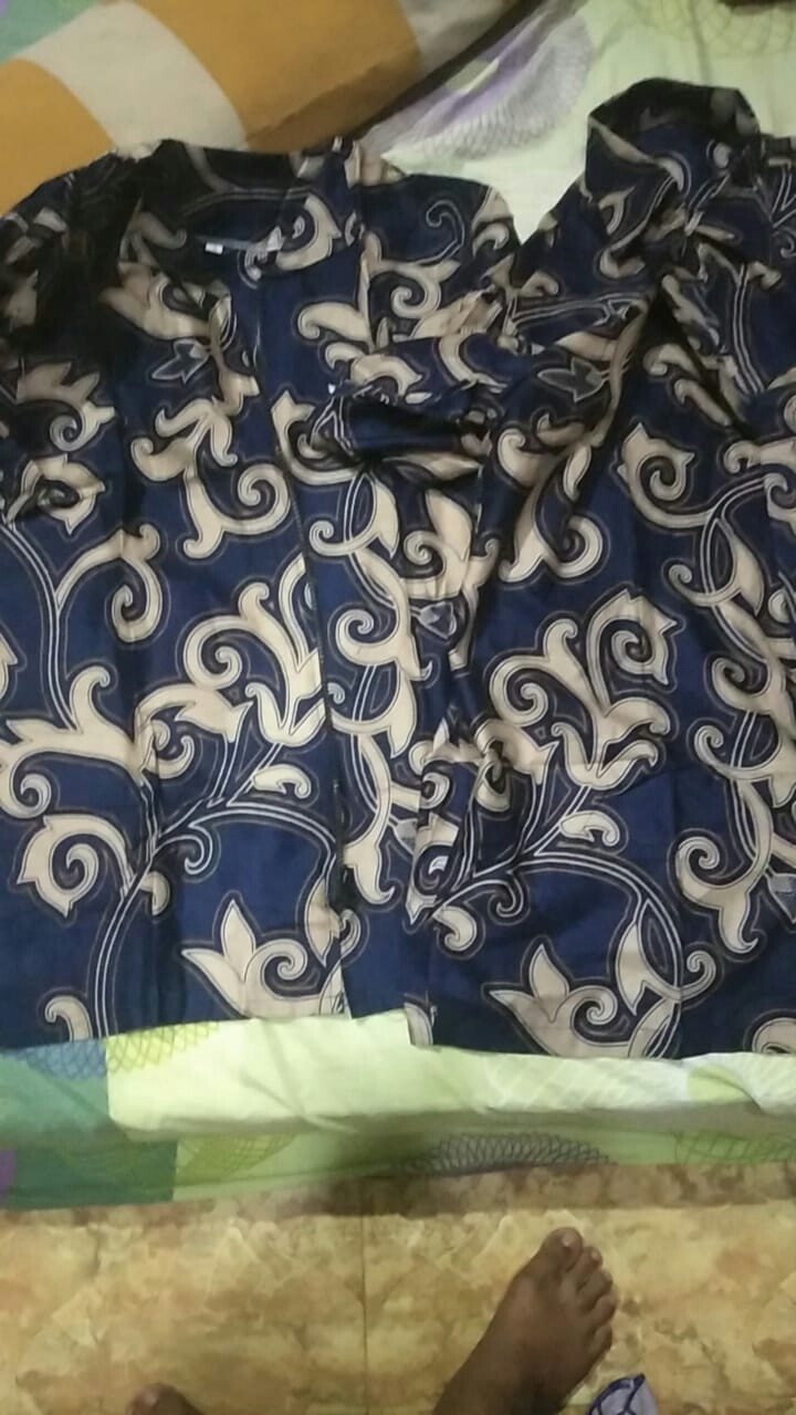 Maura Couple Sania Ruffle Batik Couple Ori Ndoro Jowi Garansi Termurah