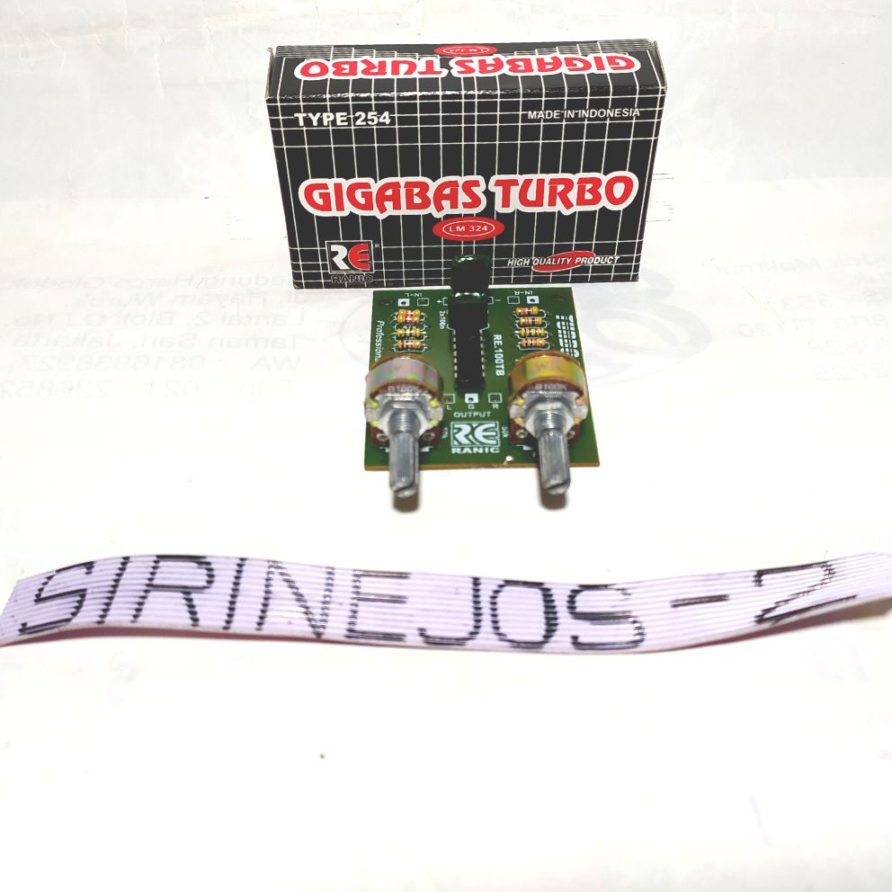 Kit GIGA BASS TURBO GIGABAS TURBO 254 by RANIC