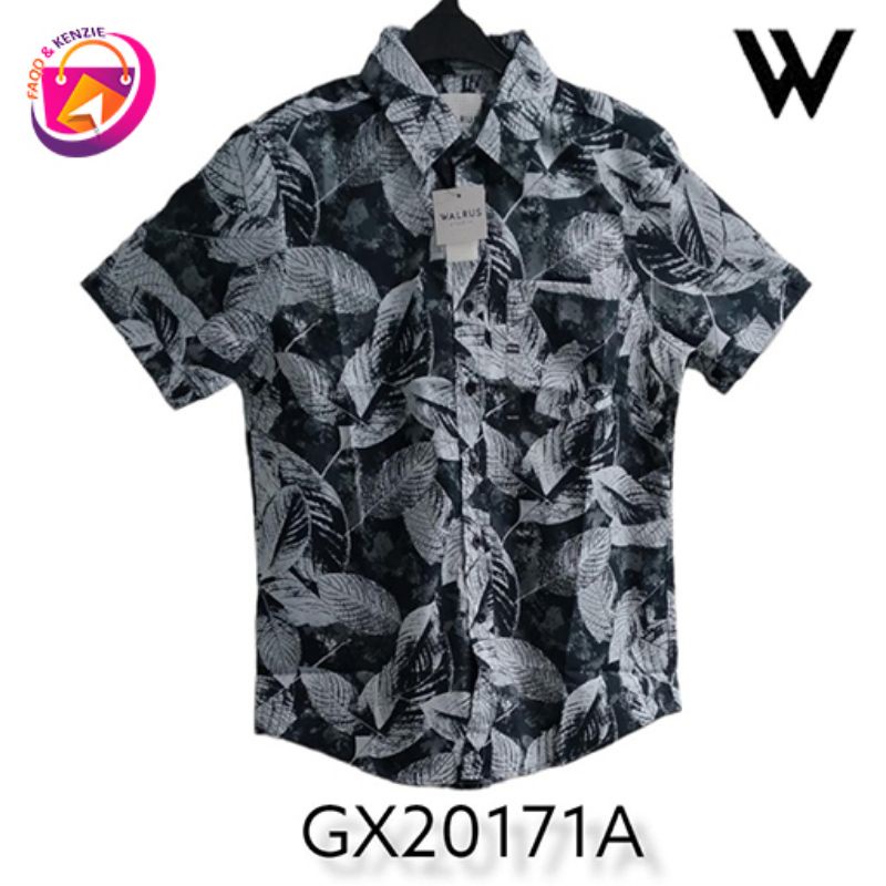 Baju Kemeja Lengan Pendek Walrus Original 100% Murah