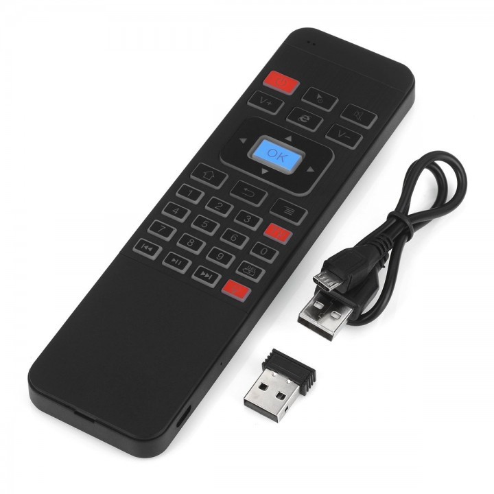 Mini Keyboard Airmouse P3-2L 2.4Ghz Wireless Three Color Backlit