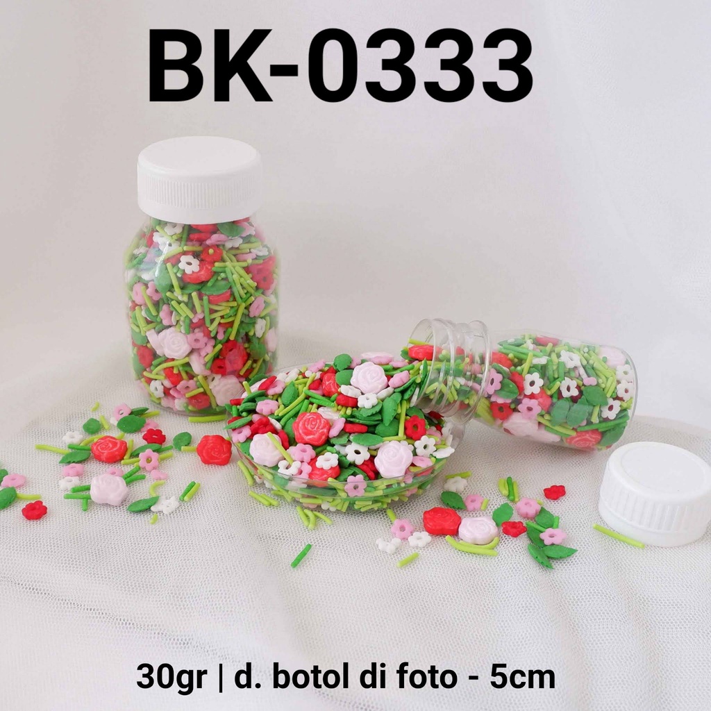 

BK-0333 Sprinkles sprinkle springkel 30gr daun bunga rumput taman yamama baking grosir murah sprinkles cake dekorasi mutiara trimit decoration story sprinklestory sprinklesstory sprinkle story yamama baking