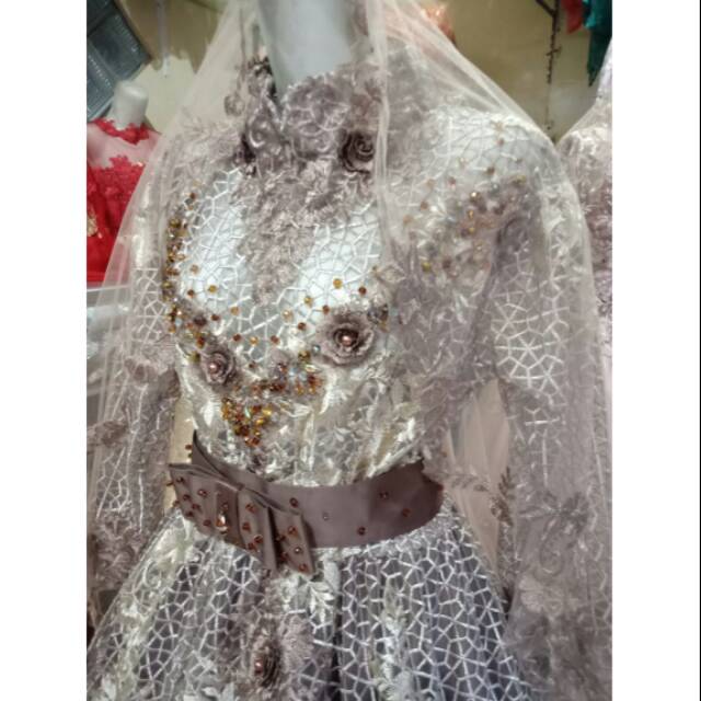 Gaun pengantin set slayer