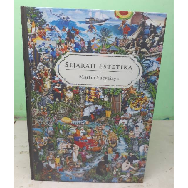 BUKU SEJARAH ESTETIKA ukuran A5 JILID HARD COVER