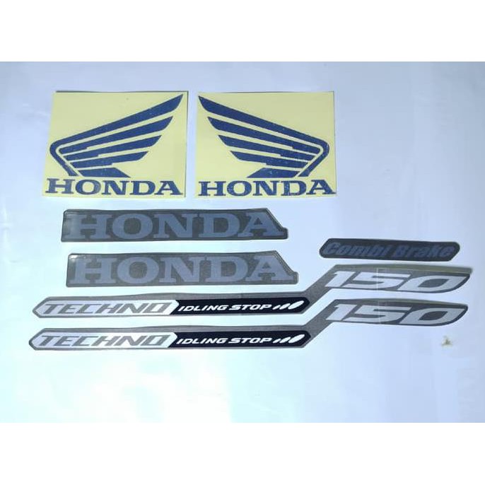 Striping Lis/Stiker Body/Stiker Motor Honda Vario 150 2016 Coklat Lesmo22 Buru Order