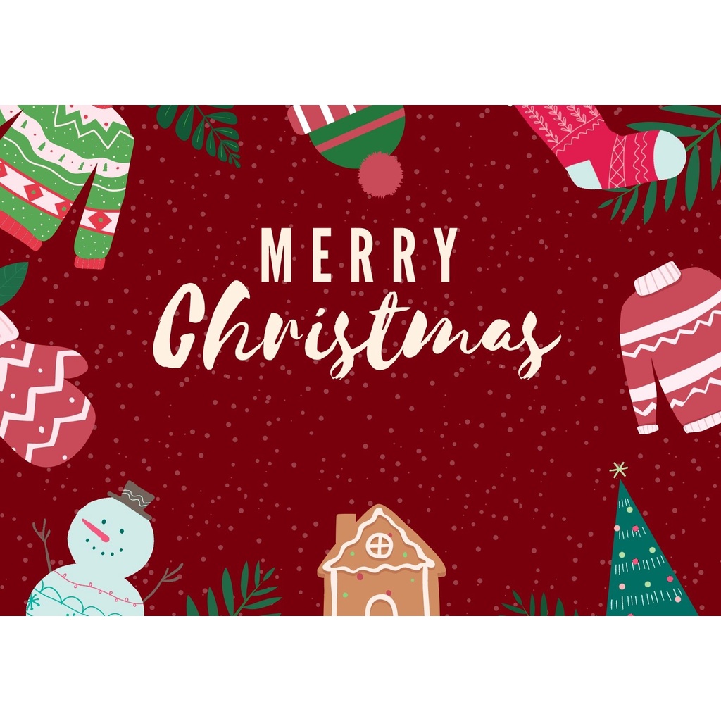 KARTU TAG LABEL UCAPAN NATAL MERRY CHRISTMAS BIRTHDAY GRADUATION