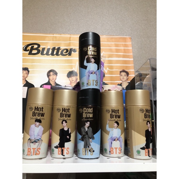 READY BTS Paldo Coffee Paldo Coffee BTS Americano Vanilla Latte| RM JIN YOONGI JHOPE JIMIN TAEHYUNG 