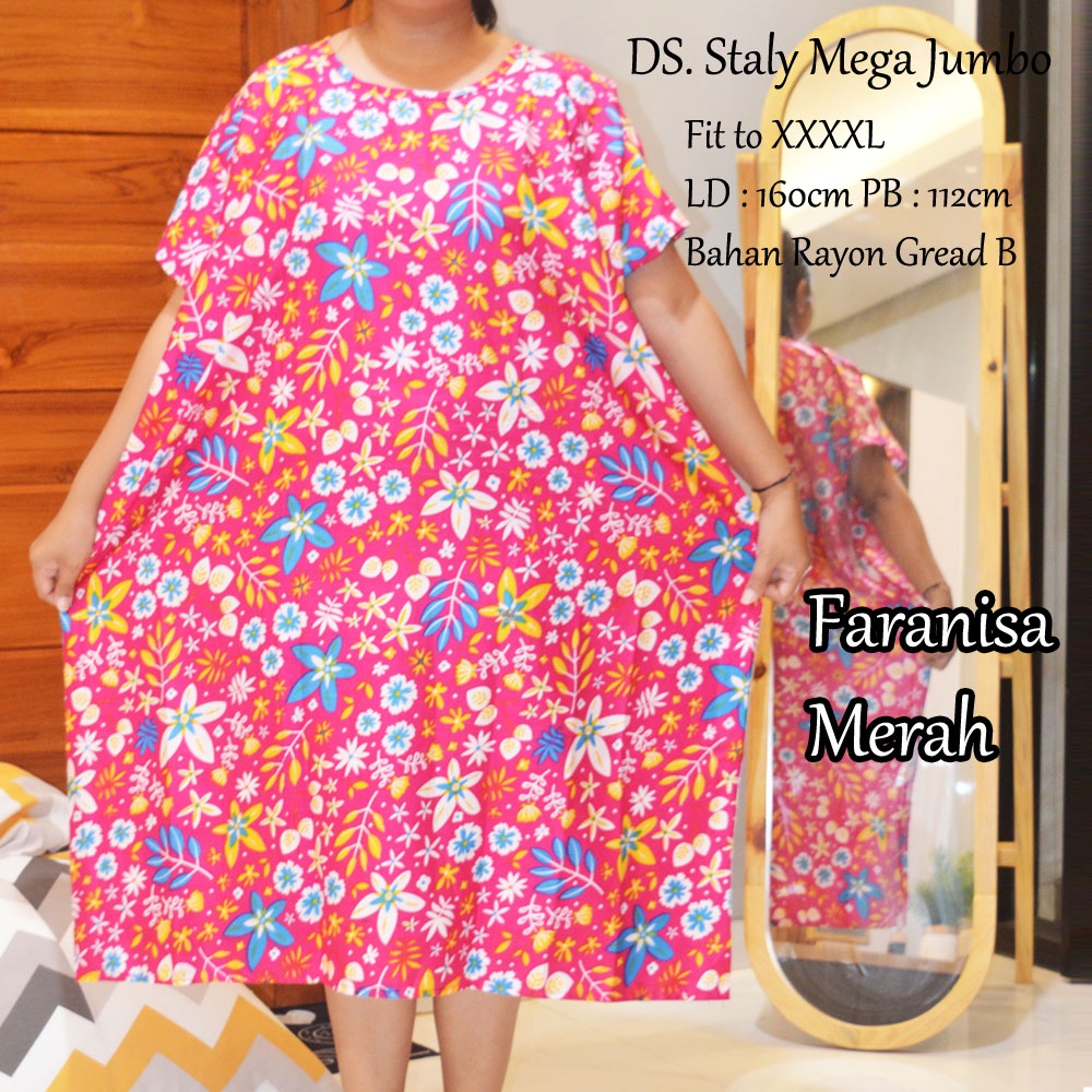 Daster Mega Jumbo Staly LD 160cm || Daster Jumbo Murah-1