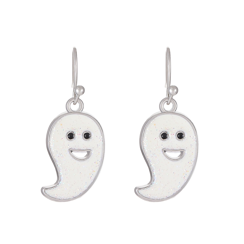 Anting Panjang Bentuk Labu Halloween Untuk Unisex